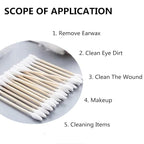 Cotton Swabs, One Pointed Tip - Image 2