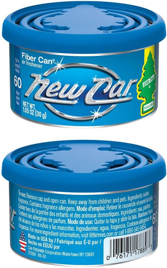 LITTLE TREES Car Air Freshener | Fiber Can Provides Long Lasting Scent - Image 3