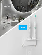OAPRIRE Electric Toothbrush Holder Wall Mounted, 2 Pack Acrylic Electric - Image 6