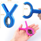 8 Pcs Beach Towel Clips for Beach Chairs, Towel Holder for Beach Chair Pool - Image 3