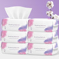 Disposable Face Towel 600 Count, Soft Cotton Face Towels, Dry Wipes Facial by LRCXL