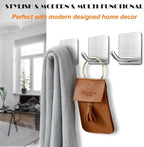 Heavy Duty Adhesive Towel Hooks Stick on Towel Hanger Wall Holder Waterproof - Image 5