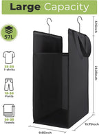 Fentec Hanging Laundry Hamper, Hanging Laundry Basket, Slim Laundry Hamper Bag - Image 2