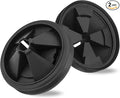 Garbage Disposal Splash Guard, 2 Pack Upgraded EPDM Rubber Drain Insert by Ullnosoo