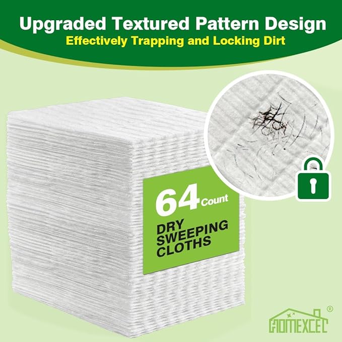 HOMEXCEL Dry Sweeping Cloths Pads Compatible - Image 2