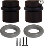 Design House Modern Cylindrical Door Stop, Design House Oil Rubbed Bronze Floor by DesignHouse