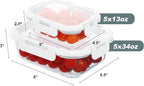KOMUEE 10 Pack Glass Food Storage Containers, Meal Prep Containers - Image 6