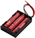 6 Pieces 3 Slots x 1.5V AAA Battery Case Holder Battery Spring Clip Storage Box - Image 3