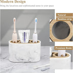 Shinowa Toothbrush Holder, Premium Toothbrush Organizer, Bathroom Storage - Image 2