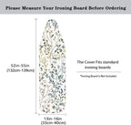 European Floral Print Ironing Board Cover 15X54'' - Image 3