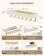 Key Holder Wall Mount Adhesive Magnetic - Image 7
