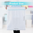 OTraki Large Mesh Laundry Bags 28x35 inch Zipper Mesh Lingerie Bags - Image 2