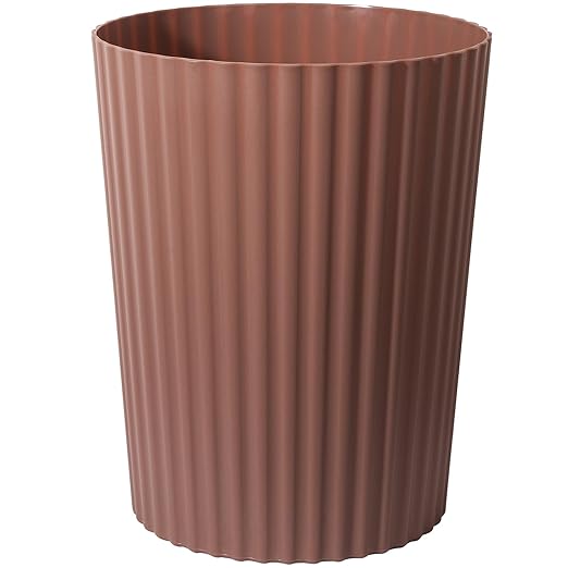 JiatuA Small Trash Can Plastic Wastebasket Round Garbage Container Bin by JiatuA