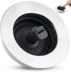 Universal 3-in-1 Kitchen Sink Strainer Stopper Pop Up Sink Drainer by Greatcomfortathome