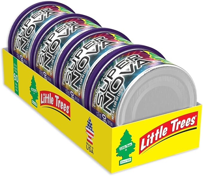 LITTLE TREES Car Air Freshener | Fiber Can Provides Long Lasting Scent - Image 5