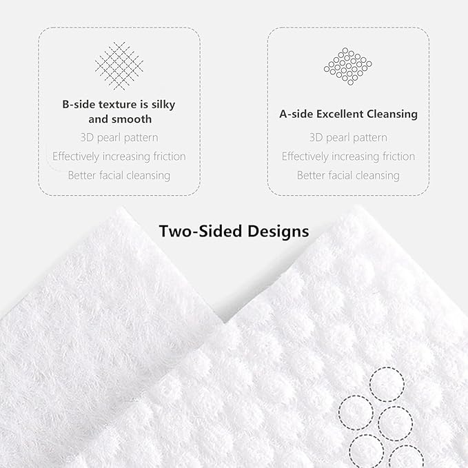 Face Towels Disposable Cotton Facial Towels, Drying Tissue - Image 7