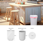 4 Gallon Trash Bag Drawstring, Small Garbage Bags, 1.2Mil Thickness, 45 * 50cm - Image 2