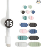 U Brands Adhesive Cord Organizers, Office Desk Accessories, Office Supplies by UBrands
