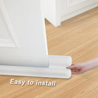 MAXTID 32" Door Draft Stopper White Door Air Draft Stopper Breeze Wind Blocker - Image 9