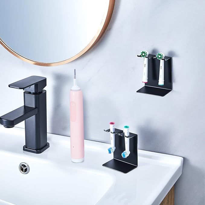 Electric Toothbrush Head Holder, Oukimly Toothbrush Holder Wall Mounted or - Image 2
