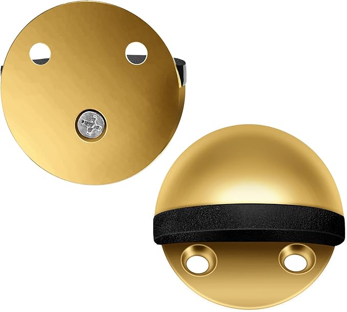 2 Pack Door Stop, Adhesive Floor Door Stoppers - Image 5