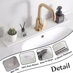 Stone Faucet Mat for Kitchen Sink, 23.6'' Long Quick Drying Absorbent Diatomite - Image 6