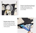 Cute Halloween Ghost Black Hanging Laundry Hamper Door Hampers Bag Basket - Image 4