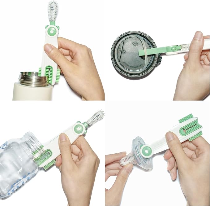 3 in 1 Cup Lid Gap Cleaning Brush Set - Image 2