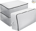 Omygarden Ultra Thick Fabric Clothes Canvas Storage Bag Foldable Closet by Omygarden