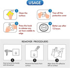 Adhesive Hooks Kitchen Wall Hooks - Image 3