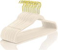 MIZGI Premium Velvet Hangers Pack 60 Pcs Heavyduty by MIZGI