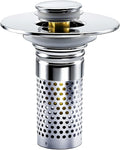 Bathroom Sink Drain Strainer, Pop-up Sink Drain Strainer by Unknown