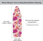 Floral Painting Ironing Board Cover Elastic Edge Heavy Duty Iron Pad Covers - Image 5