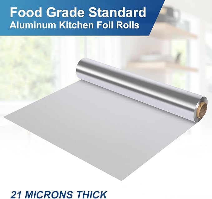 2 Count Heavy Duty Aluminum Foil Roll - Image 6