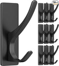 10-Pack Self Adhesive Towel Hooks: Extra Strong 13LB, Stainless Hook by Josmimic