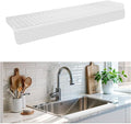 Sink Edge Protector with Suction Cup, Silicone Sink Splash Guard by Lioush