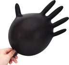 Schneider Black Nitrile Exam Gloves, 5 Mil Disposable Gloves, Latex Free & - Image 3
