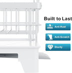 GSlife Large Dish Drying Rack 2 Tier, Expandable Kitchen Dish Drainer - Image 7