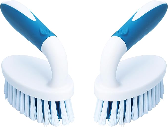 PHYEX Scrub Brush, 2 Pack Household Cleaning Brushes by PHYEX