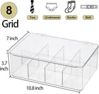 Clear Tea Bag Organizer, Dresser Organizers Drawer Organzier Storage Container - Image 2