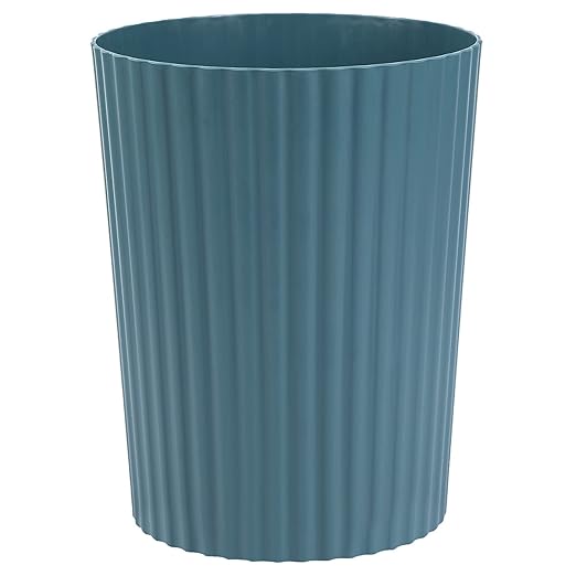 JiatuA Small Trash Can Plastic Wastebasket Round Garbage Container Bin by JiatuA