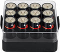 ALCYON Battery Organizer Storage Case, Battery Vault Box Container by ALCYON