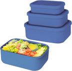 Silicone Food Storage Containers, Hard-Shell Silicone, Dishwasher and Freezer by Keweis
