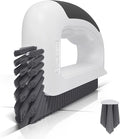 Grout Cleaning Brush, V Shape Stiff Grout Cleaner Brush by Lumkew