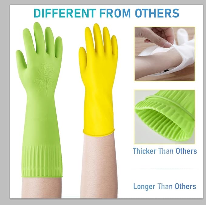 Rubber-Gloves Dishwashing Gloves - Image 4