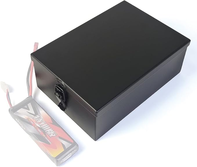 Lithium & Lead-Acid Battery Storage Box/Lipo Charging Box, Stainless Steel by Unknown