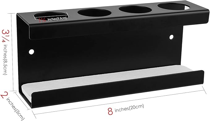 Wall Mounted Electric Toothbrush Holder, 4 Slots Stand - Image 4