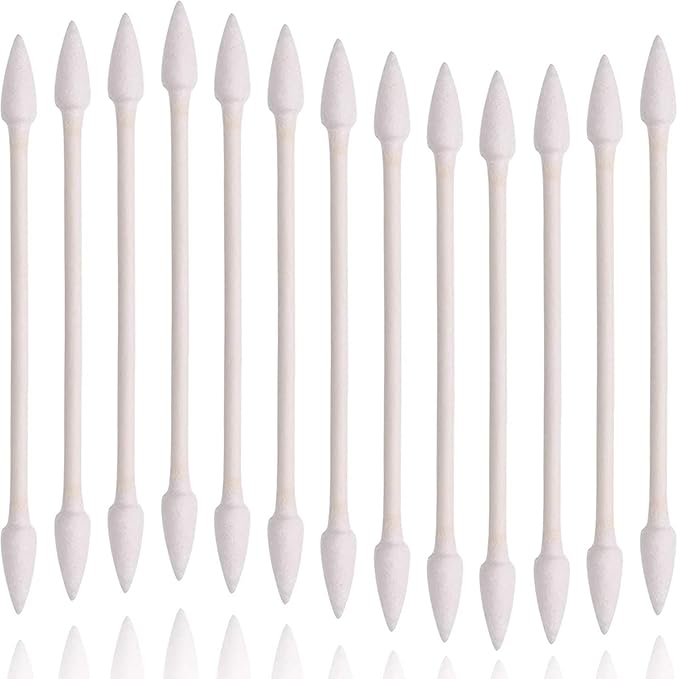 Pointed Tip Cotton Swabs 800 Pieces, Double Precision Tips by HNRLOY