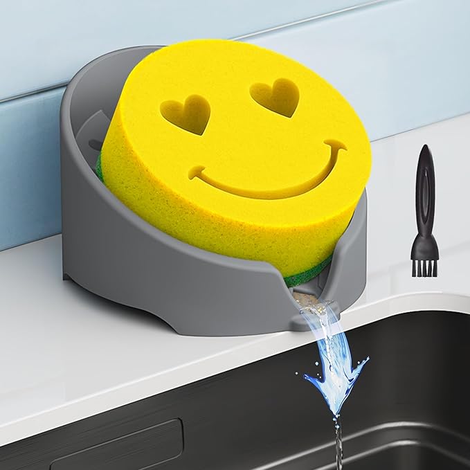 NiHome Silicone Sponge Holder Compatible by NiHome