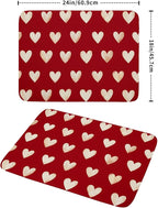 Valentines Day Dish Drying Mat 18 x 24 Inch - Image 2